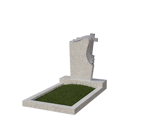Памятник на кладбище ТФ-5